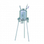KST 142mm不锈钢多媒体过滤器支架和1.5L储液器，304SS