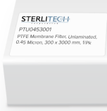 PTFE无胺化膜过滤器，0.45微米，300 x 3000mm，1 / pk