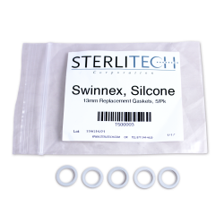Swinnex，硅胶，13mm更换垫圈，5 / PK