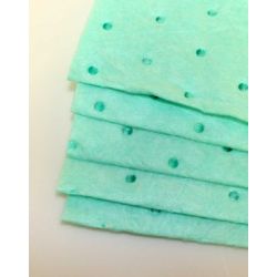 化学耐吸收棉湿巾，5 x 4.5英寸，100/包