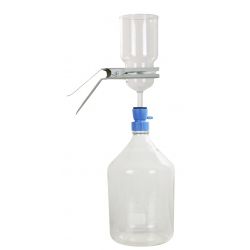 VF16，玻璃过滤装置，包括1000ml / 90mm玻璃滤光器支架，8号塞子，5000ml接收器瓶和GL45适配器