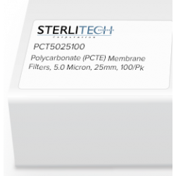 聚碳酸酯(PCTE)膜过滤器，5.0微米，25mm, 100/包