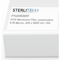 PTFE无胺化膜过滤器，0.45微米，300 x 3000mm，1 / pk